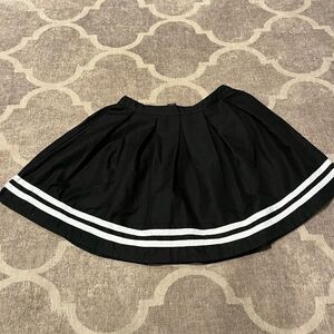 Hot topic pleated school girl cosplay mini skirt in black size small